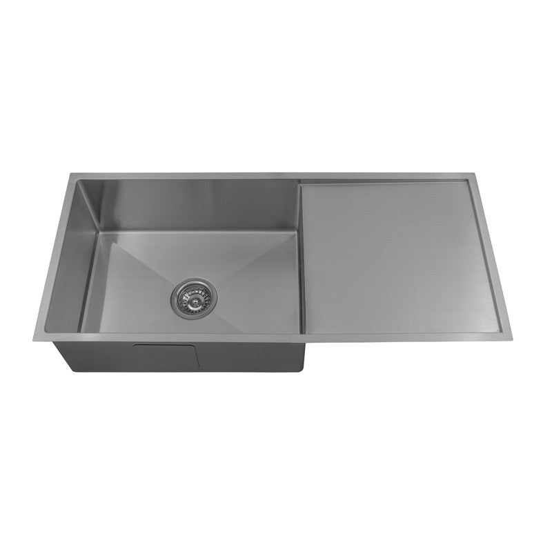 Bad Und Kuche Arcko Lux Under / Overmount Single Bowl Sink Stainless Steel