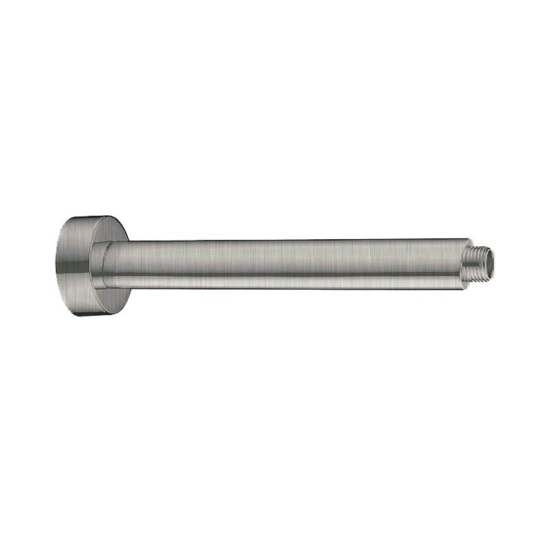 Bad Und Kuche Handel Rund Round Ceiling Shower Arm 300mm Brushed Nickel