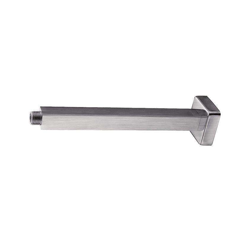 Bad Und Kuche Handel Eckig Square Ceiling Shower Arm 300mm Brushed Nickel