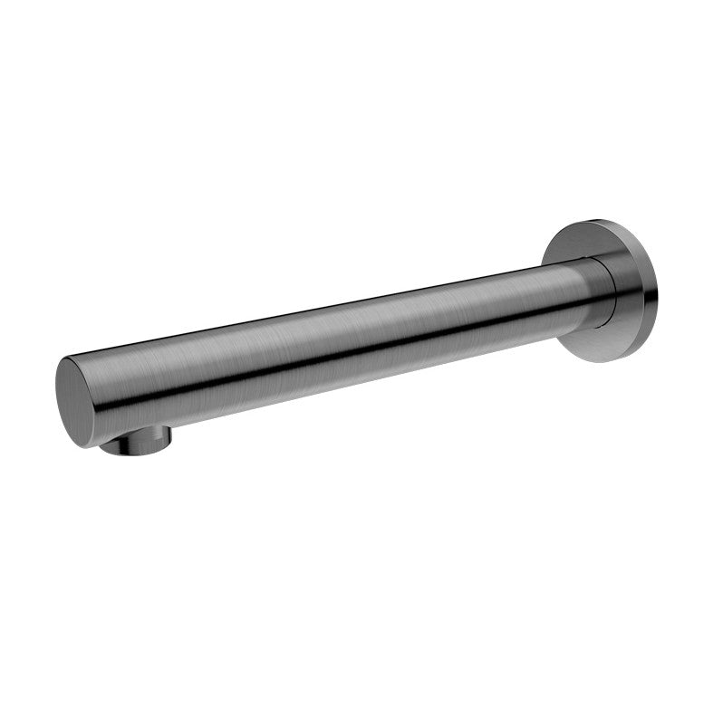 Bad Und Kuche Rund Round Bath Spout 180mm Brushed Nickel