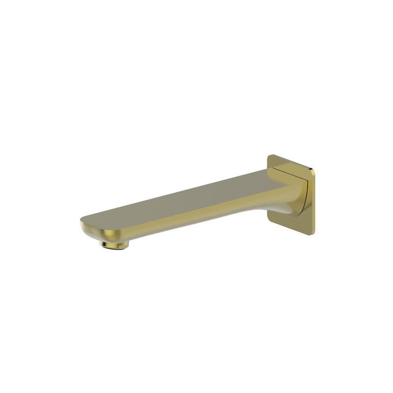 Bad Und Kuche Oval Bath Spout 180mm Brushed Gold