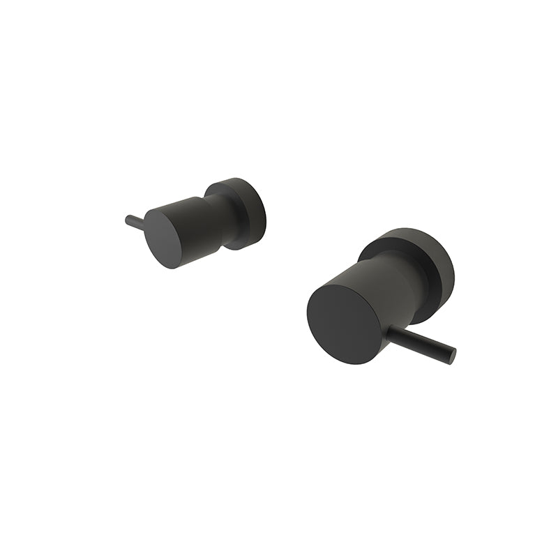 Bad Und Kuche Wahlen 10 (Trade) Wall Top Assembly Quarter Turn Matt Black