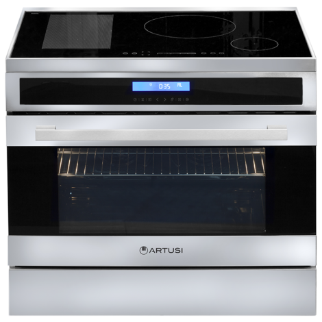 Artusi 90cm 9 Function Upright with 5 Zone Induction Stainless Steel