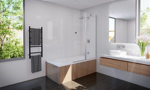 Decina Cascade Fixed Swing Pivot Panel