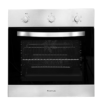 Artusi CAO6X 60cm 56L Built-In Electric Oven W/ 5 Functions Stainless Steel