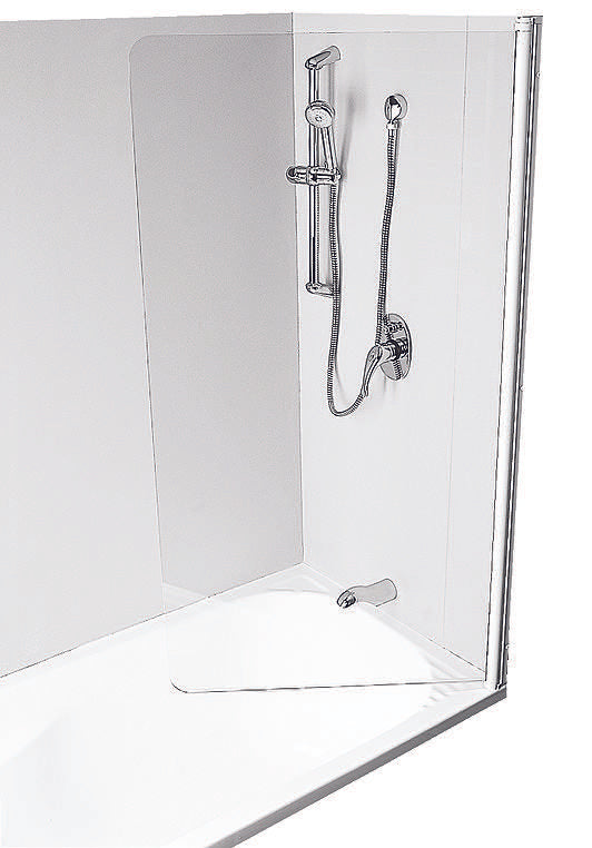 Decina Cascade Pivot Panel Chrome