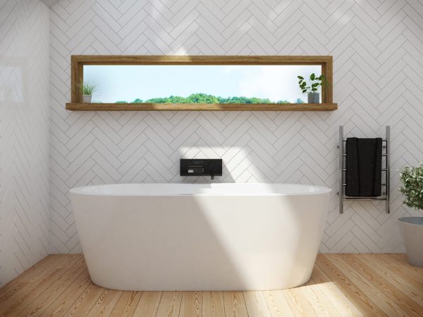 Decina Cool 1500 Freestanding Bath - White