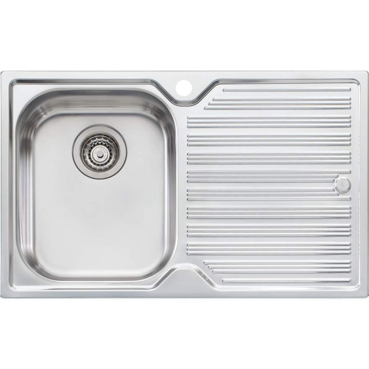Oliveri Diaz DZ121 1 Tap Hole Sink 770mm Left Hand Sgle Bowl
