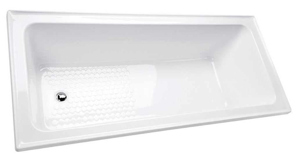 Decina Fabrino 1675 Inset Shower Bath - White