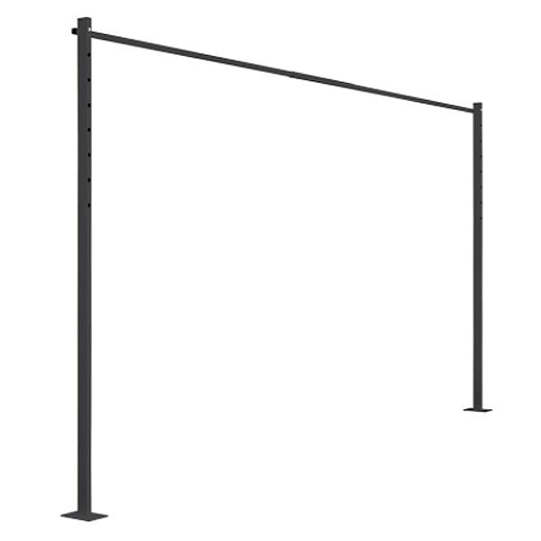 Austral Clotheslines 3.3M Ground Mount Kit Plated - Hard Surface Installation Monument