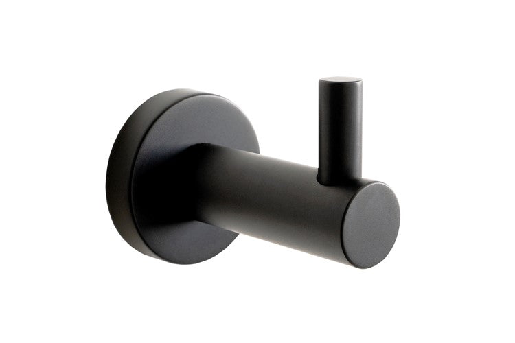 ADP Bloom Robe Hook Matte Black