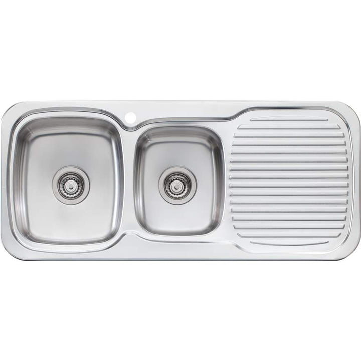 Oliveri Lakeland LL136 Sink 1080mm 1&3/4 Left Hand Bowl