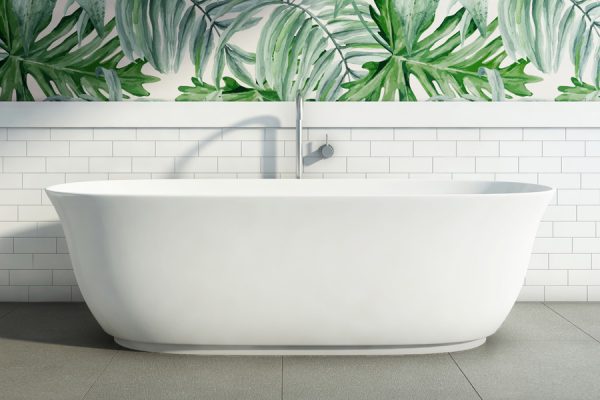 Decina Lola 1700 Freestanding Bath - White