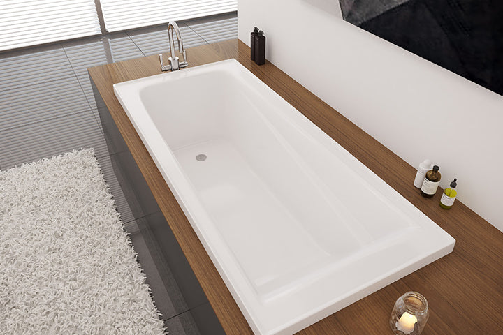 Decina Novara 1665 Inset Tb Bath - White