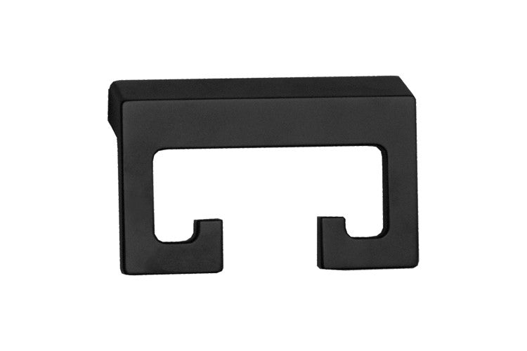 ADP Time Square Double Robe Hook Matte Black