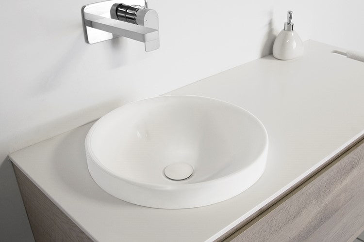 ADP Respect Semi Inset Basins Gloss White