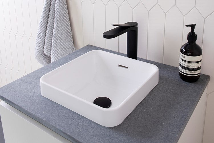 ADP Sava Semi Inset Basins Gloss White