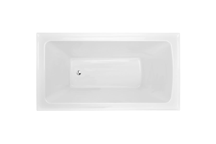 Decina Shenseki 1400 Inset Bath - White