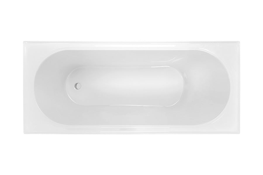 Decina Turin 1800 Inset Bath - White