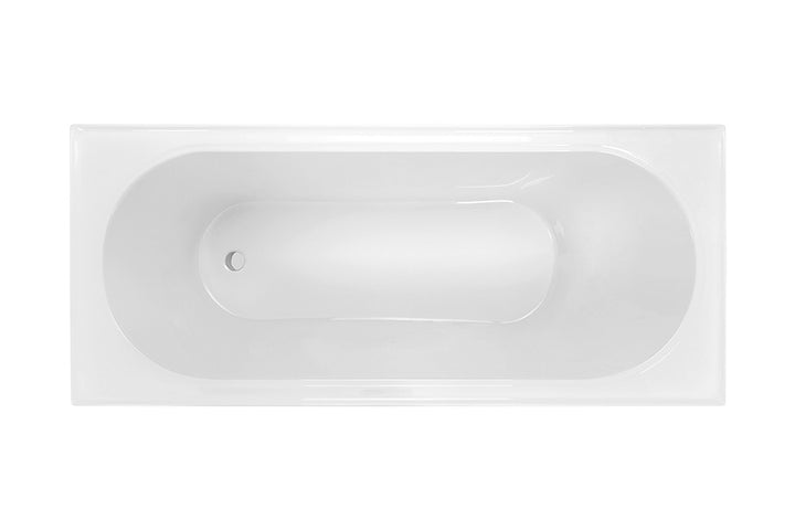 Decina Turin 1800 Inset Bath - White