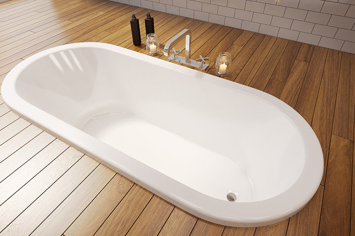 Decina Uno 1700 Island Bath - White