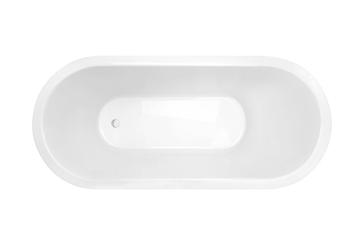 Decina Uno 1700 Island Bath - White