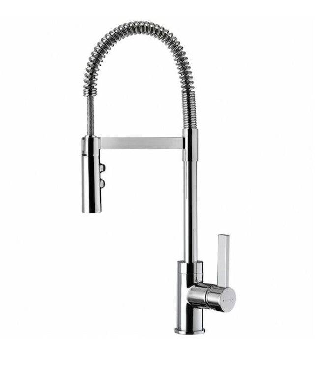 Methven Culinary Gaston Pull Down Sink Mixer Satin Chrome Lead Free