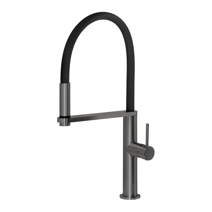 Phoenix Blix Flexible Hose Sink Mixer Round 220mm Lead Free