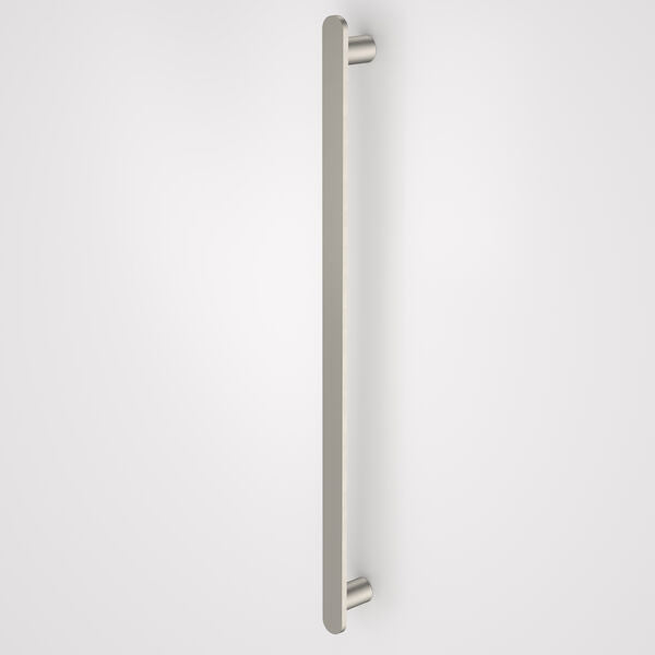 Urbane II Heated Towel Rail Vertical Brushed Nickel