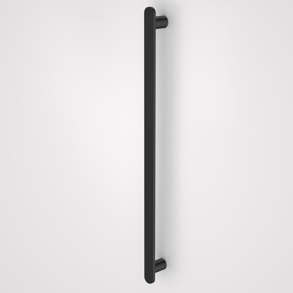 Urbane II Heated Towel Rail Vertical Matte Black