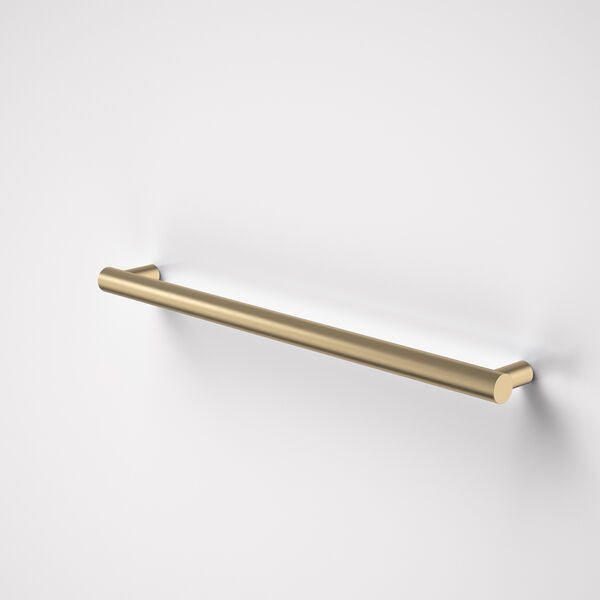 Liano II Heated Towel Rail Horizontal Brushed Brass