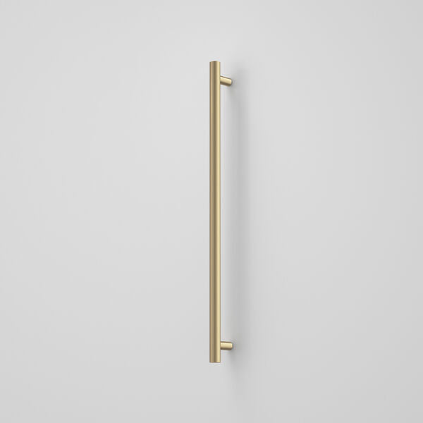 Liano II Heated Towel Rail Vertical Brushed Brass