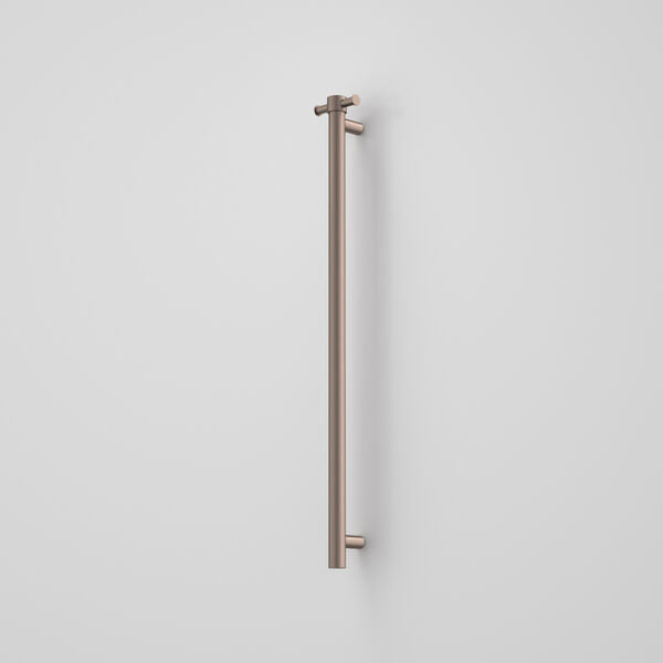 Liano II Heated Towel Rail Vertical Brushed Bronze