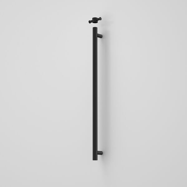 Liano II Heated Towel Rail Vertical Matte Black
