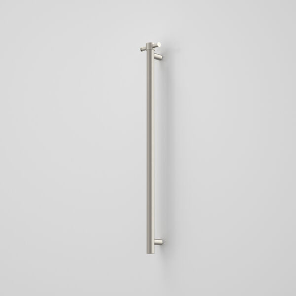 Liano II Heated Towel Rail Vertical Brushed Nickel