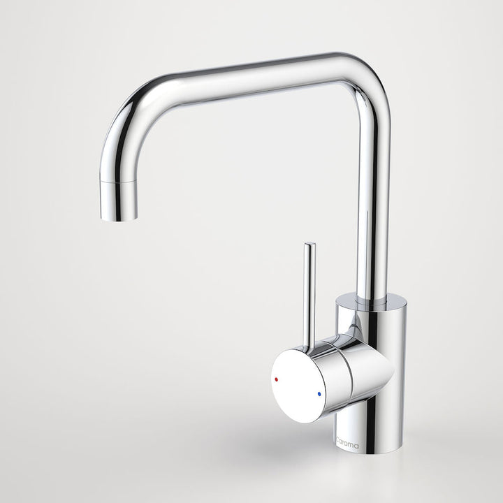 Caroma Pin Lever Sink Mixer Square Outlet Chrome Lead Free