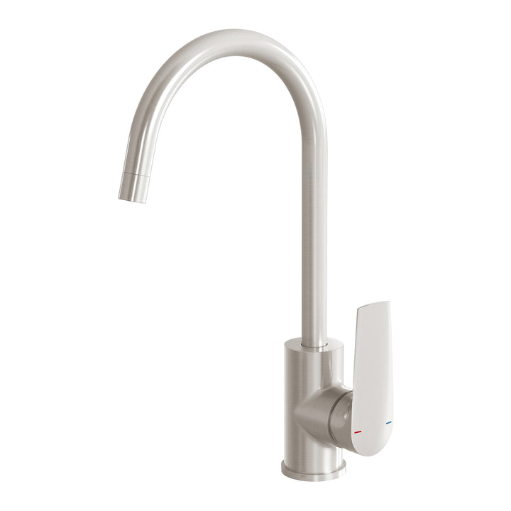 Arlo Sink Mixer 6 Star 200mm Gooseneck Lead Free