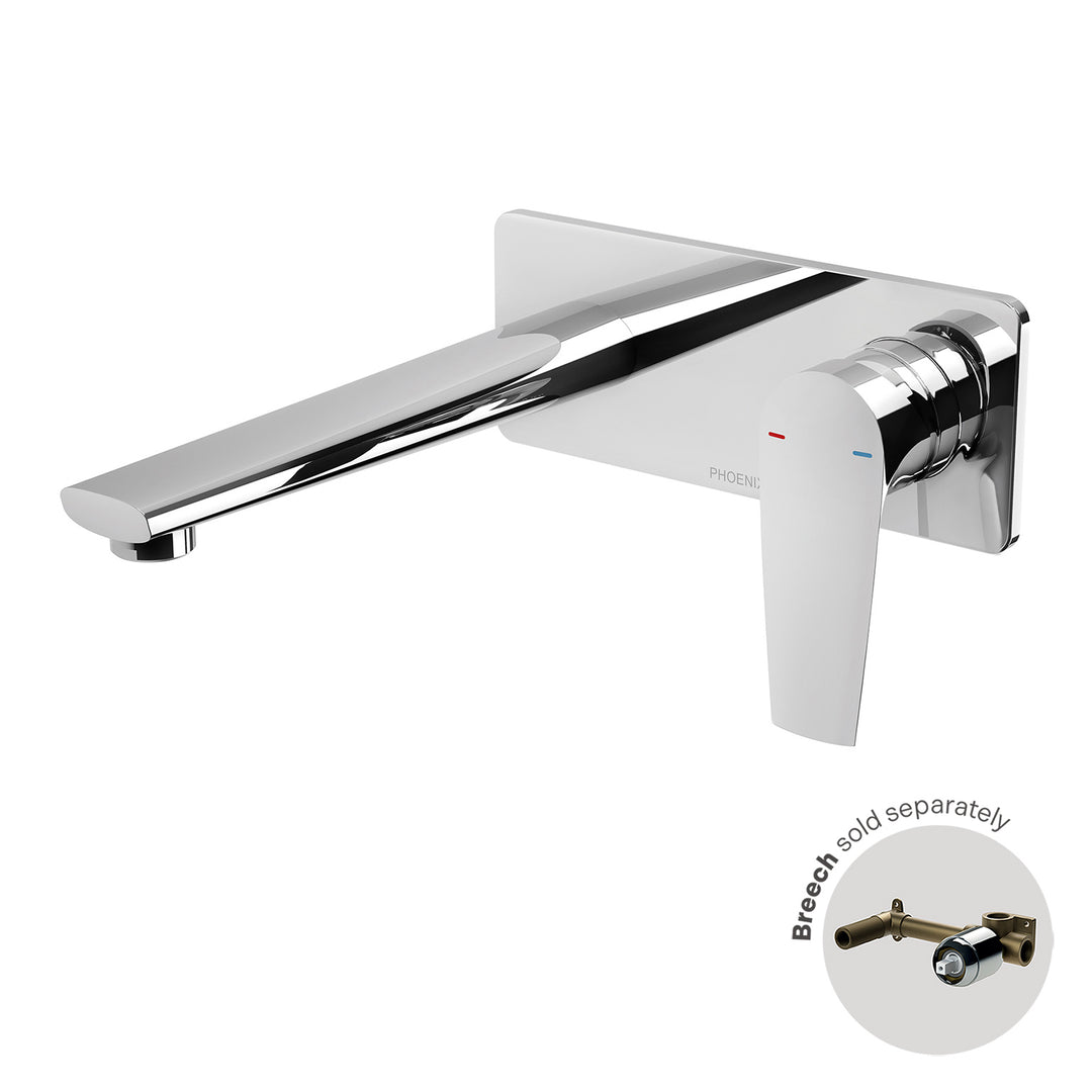 Phoenix Arlo Wall Basin / Bath Mixer Set 200mm Trim Kit Only Lead Free