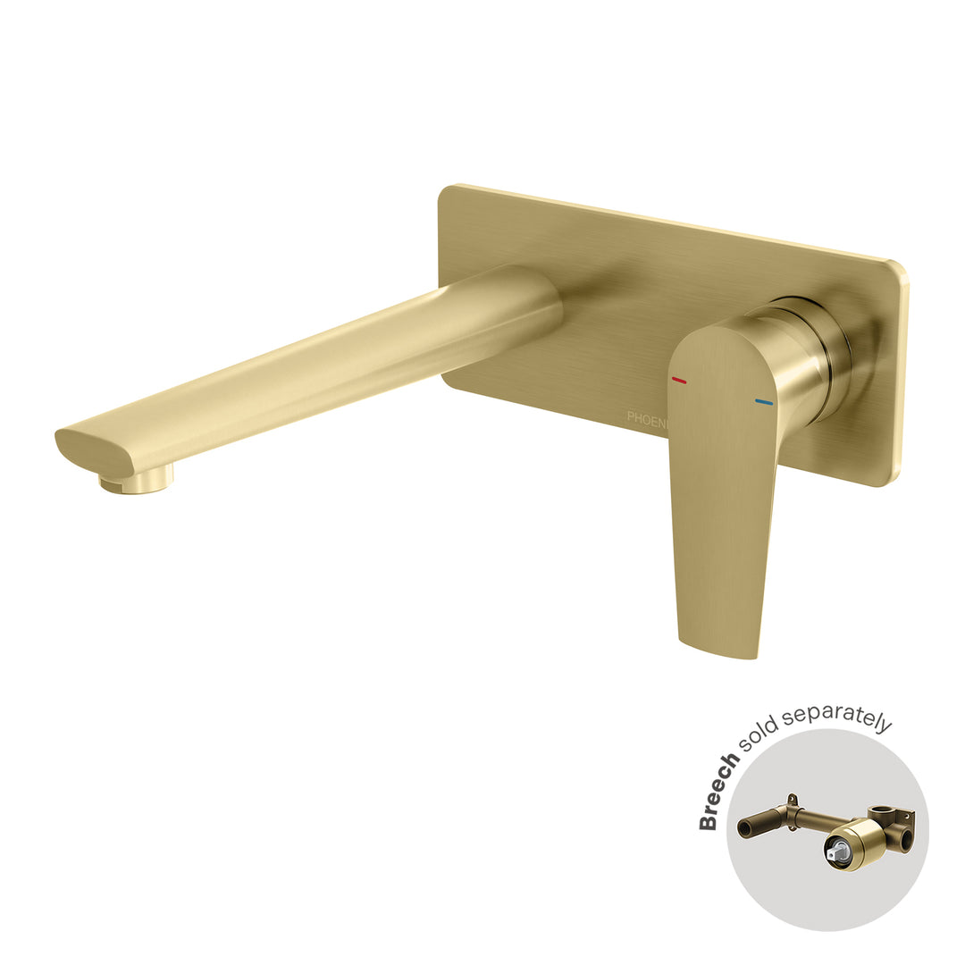 Phoenix Arlo Wall Basin / Bath Mixer Set 200mm Trim Kit Only Lead Free