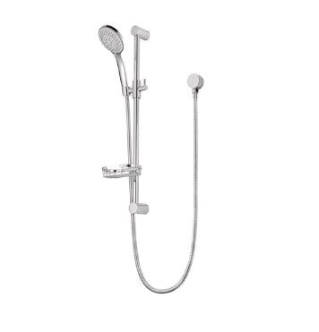 Flexispray Prince II 5 Function Brass Rail Shower