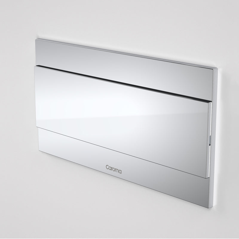 Caroma Invisi Series II Blank Access Panel Satin Chrome