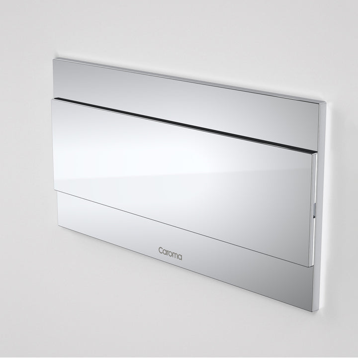 Caroma Invisi Series II Blank Access Panel Satin Chrome