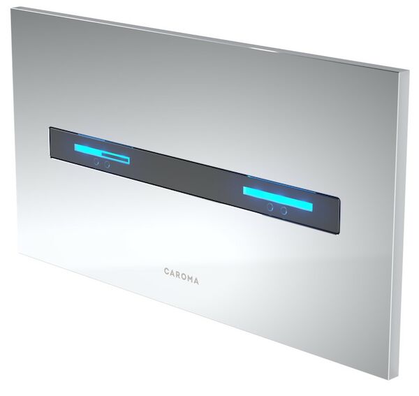 Caroma Smart Command Invisi II Chrome Front Panel Only