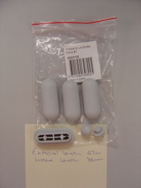 Caroma Seat Buffer Pack Seido Cube Opal Metro Geo Pearl Germgard