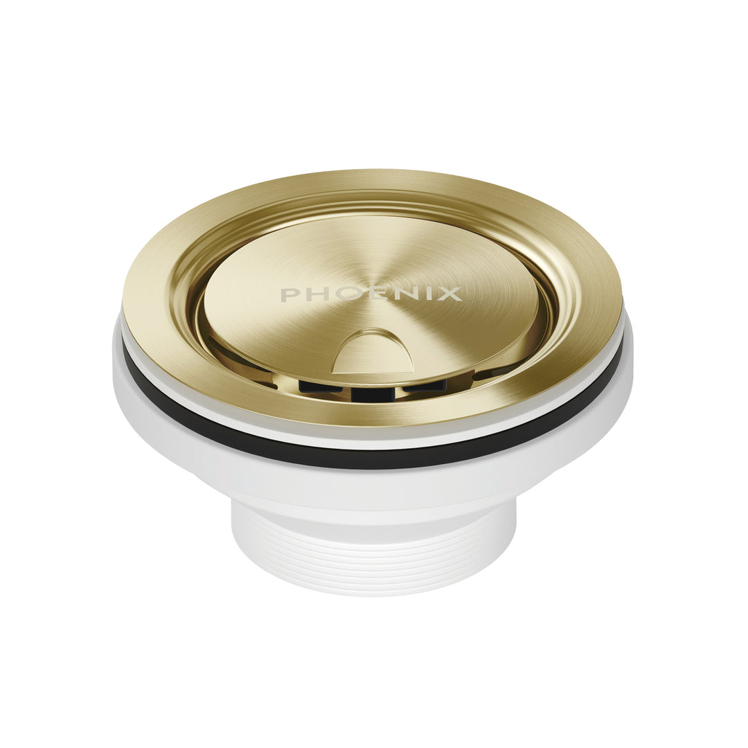 Phoenix 50mm Covered Sink Basket Waste