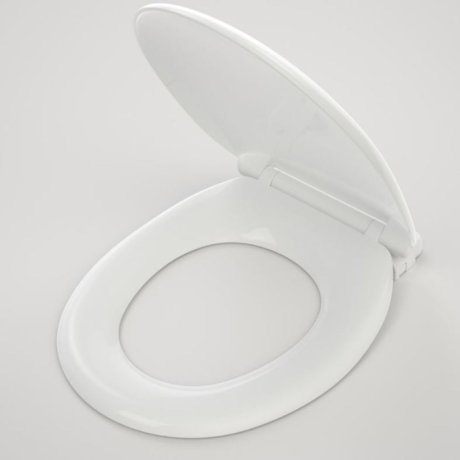 Caroma Caravelle Toilet Seat Normal Close Quick Release Plastic Hinge GermGard®