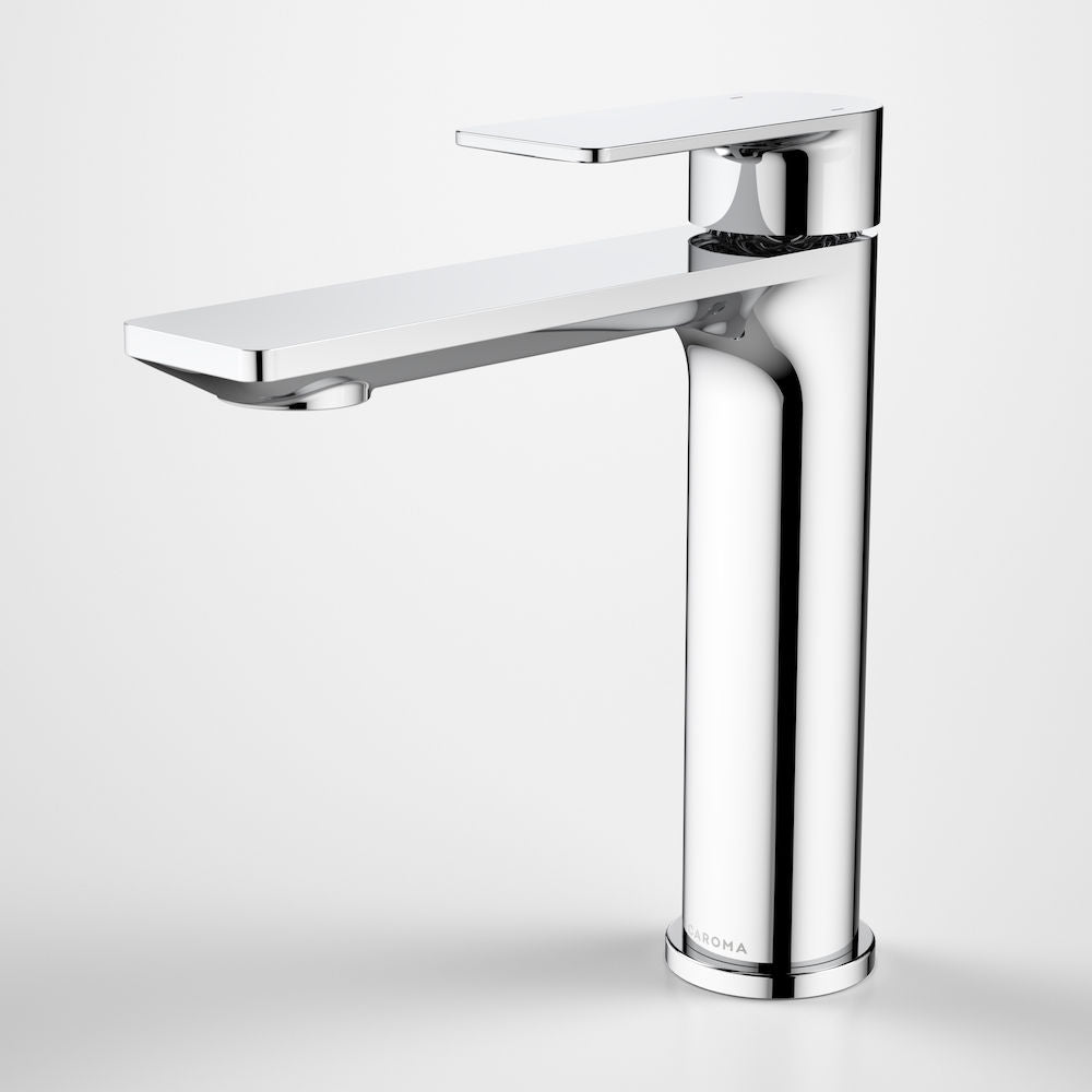 Caroma Urbane II Mid Tower Basin Mixer Chrome Lead Free
