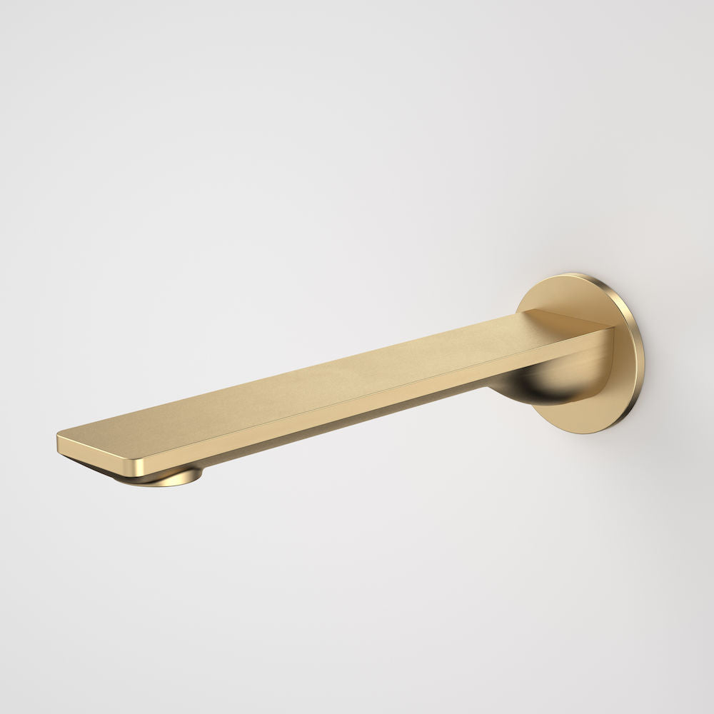 Caroma Urbane II Basin/Bath Outlet 220mm Round Cover Plate Brushed Brass Lead Free