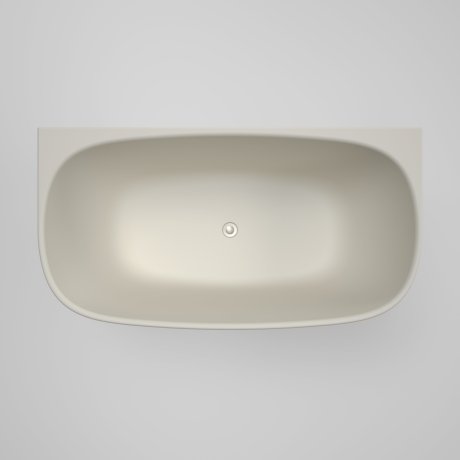 Caroma Contura II 1500mm Back to Wall Freestanding Bath - Matte Clay