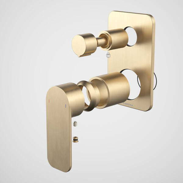 Caroma Luna II Bath/Shower Mixer with Diverter Trim Kit